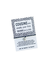 Cousins wish bracelet