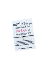mentor wish bracelet