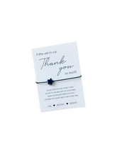 thank you wish bracelet