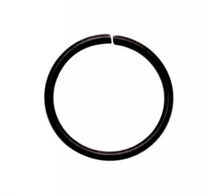 black nose ring 8mm