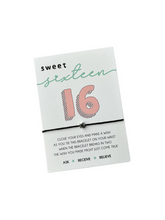 Sweet 16 wish bracelet