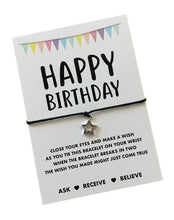 birthday wish bracelet