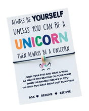 unicorn wish string bracelets