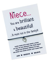 niece wish bracelet