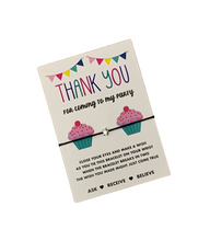 thank you for coming to my party favours
