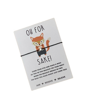 for fox sake wish bracelet
