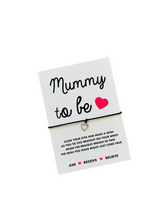 mummy to be wish bracelet
