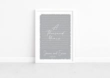 song words print