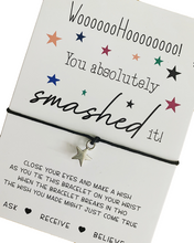 you smashed it wish bracelet