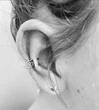 patterned ear cuff