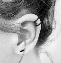 black double ear cuff