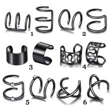 black ear cuffs
