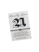 21 wish bracelet