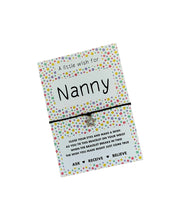 nanny wish bracelet