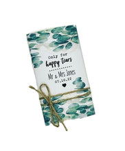 happy tears wedding tissues