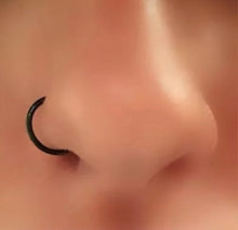 black nose ring