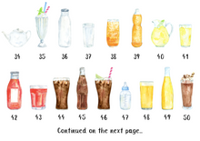 Personalised Family Drinks Print!