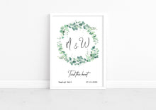 happy tears wedding print
