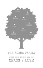 Family Tree Print