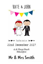 framed Personalised Wedding Print