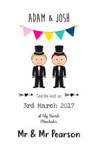 Framed Personalised Wedding Print