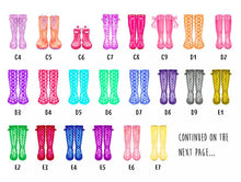 Personalised family wellies print!