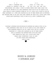 Personalised Song Lyrics Print