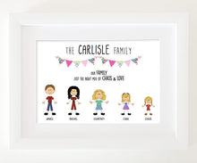 personalised family print