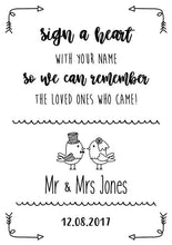 sign you name wedding sign print