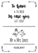 personalised wedding sign