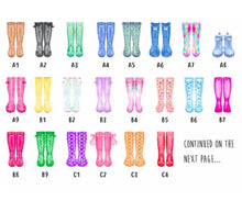 Personalised Family Shoes Print