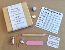 Personalised wedding gift box including goodies!