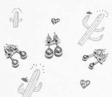 Stainless steel ball stud earrings