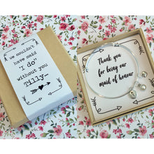 maid of honour gift