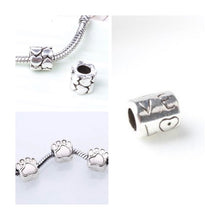 Silver bracelet with a choice of 1 charm