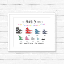 family converse print
