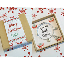 christmas charm bangle