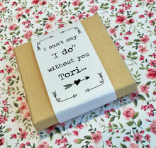 Will you be my Bridesmaid charm bangle complete with gift box & personalised sleeve