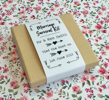Personalised wedding gift box including goodies!