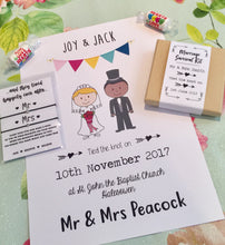 Personalised wedding gift box including goodies!