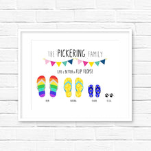 flip flop print