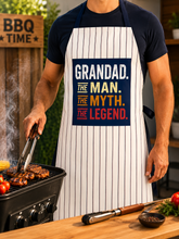 GRANDAD THE MAN THE MYTH THE LEGEND APRON