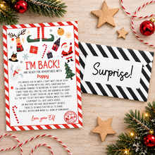 Personalised Naughty elf delivery letter 