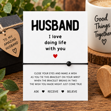 Husband wish bracelet