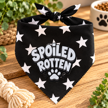spoiled rotten dog bandana