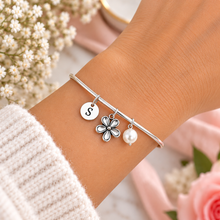Good friends are like stars bangle. Personalised silver bangle for a special friend. Charm bangle 