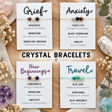 Natural crystal bracelets handmade with love by Mermaid Marys 