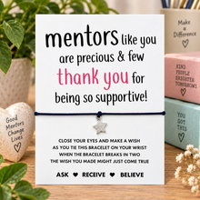 Mentor wish string bracelet. Just for your mentor 