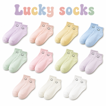 lucky socks smiley face socks 