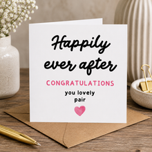 Happily ever after card 